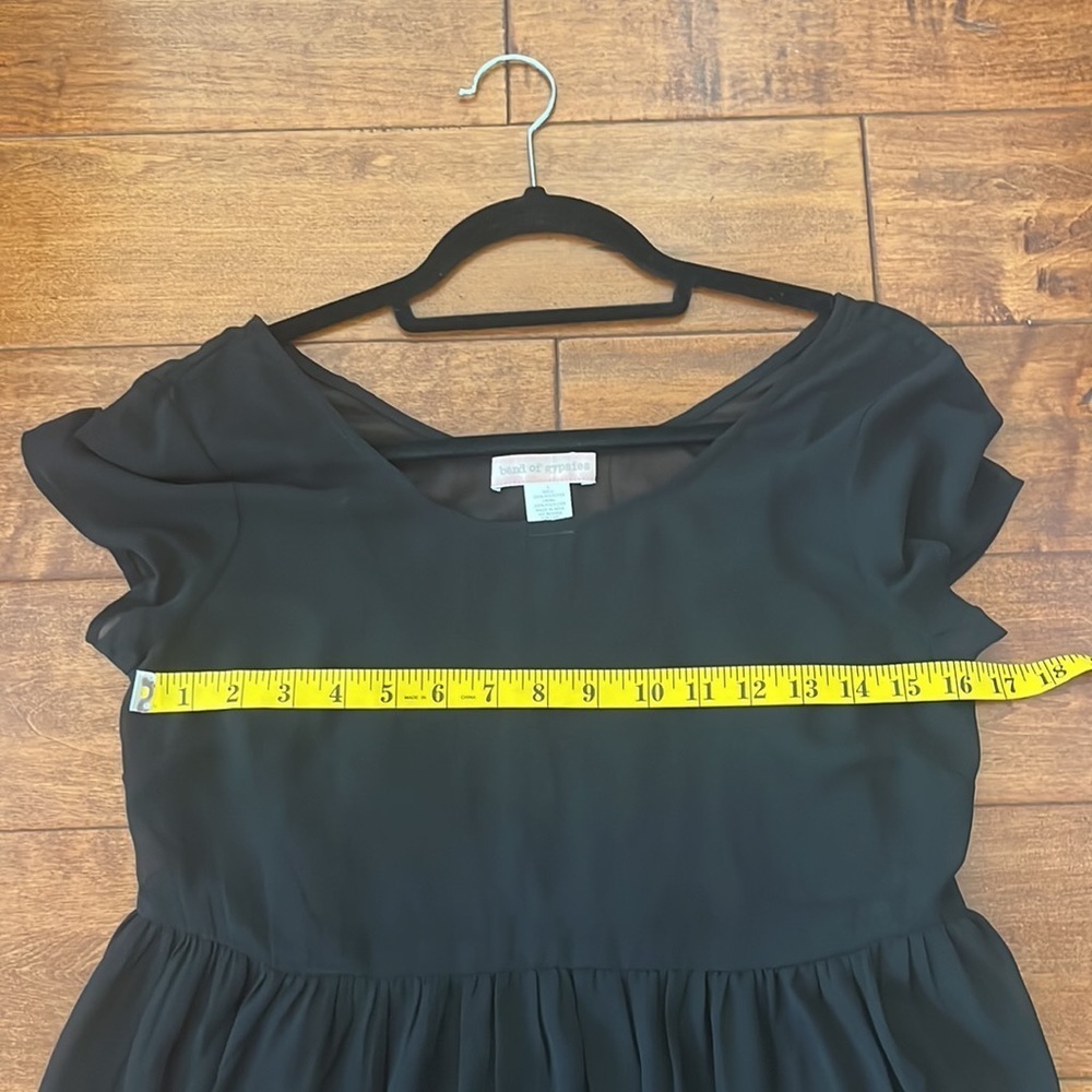 Vintage Band of Gypsies Black Dress Size S - Picture 6 of 8